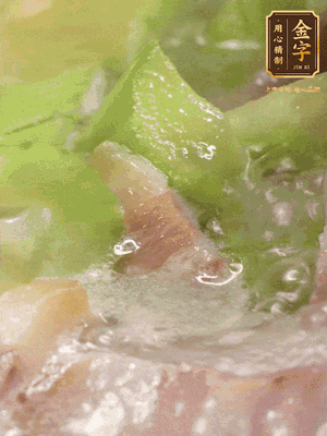 加一點(diǎn)糖、1碗開水煮到絲瓜半透明